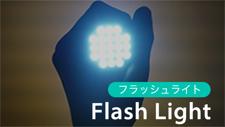 Flashlight 撮影機器